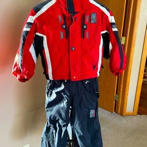 Boys Spyder Coat and Snow Pants Size 3
